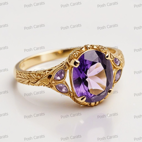 Amethyst Rings - Elegant February Birthstone Jewelry | Posh Carats