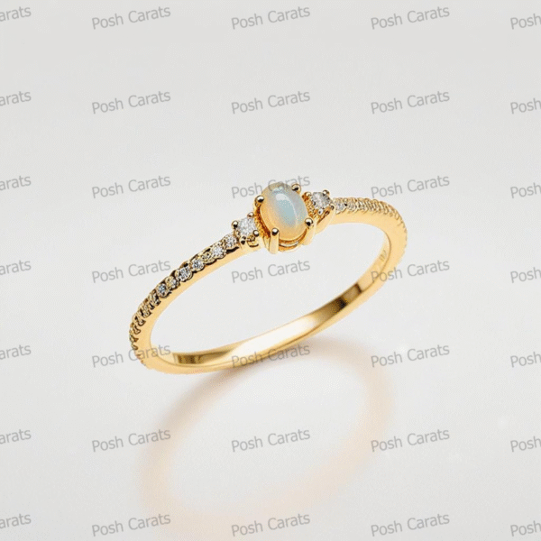 Ethiopian Opal Ring – Handmade Gemstone Jewelry by Posh Carats