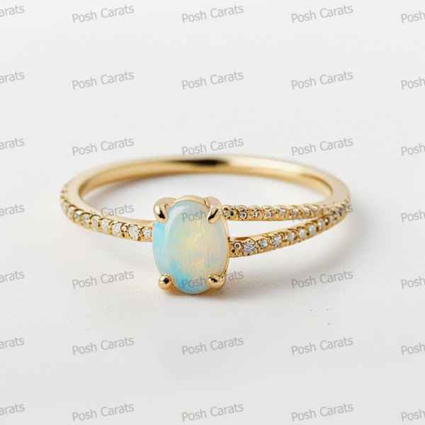 Ethiopian Opal Ring – Handmade Gemstone Jewelry by Posh Carats