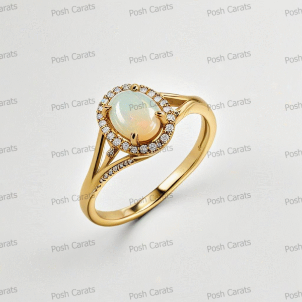 Ethiopian Opal Ring – Handmade Gemstone Jewelry by Posh Carats