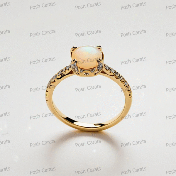 Ethiopian Opal Ring – Handmade Gemstone Jewelry by Posh Carats