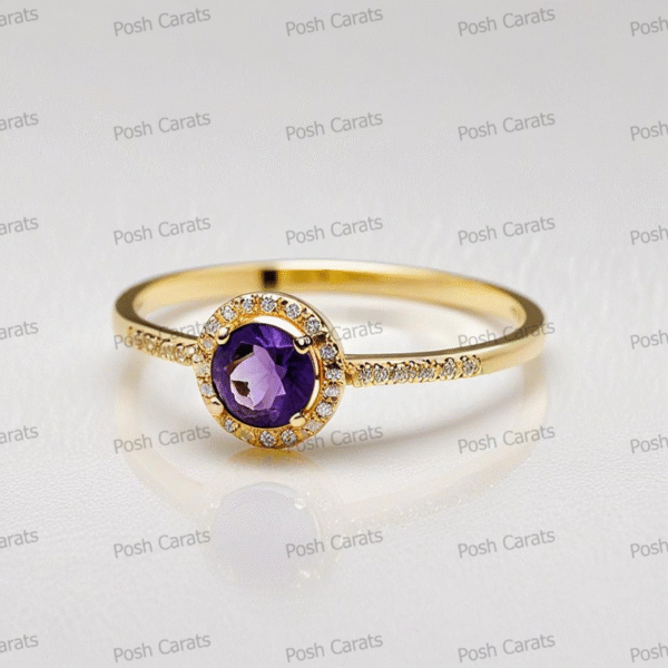 Amethyst Rings - Elegant February Birthstone Jewelry | Posh Carats
