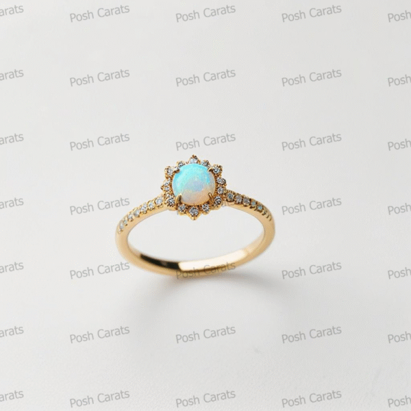 Ethiopian Opal Ring – Handmade Gemstone Jewelry by Posh Carats