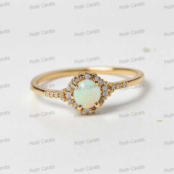 Ethiopian Opal Ring – Handmade Gemstone Jewelry by Posh Carats