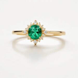 📜 Emerald Ring – Artisan-Crafted Gemstone Jewelry by Posh Carats