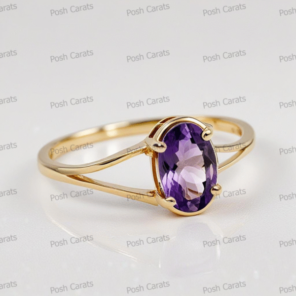 Amethyst Rings - Elegant February Birthstone Jewelry | Posh Carats