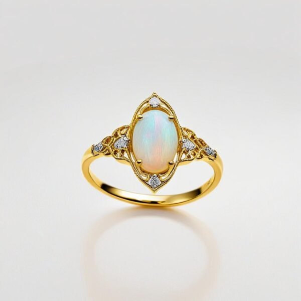 Ethiopian Opal Ring – Unique Handmade Gemstone Jewelry by Posh Carats